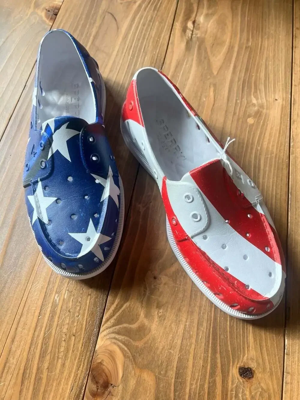 Sperry Top-Sider A/O Float Americana Stars and Stripes Boat Shoes